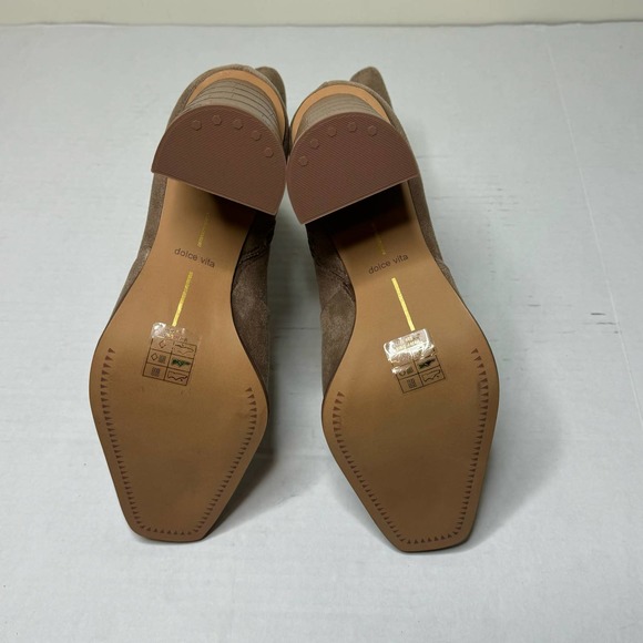 Dolce Vita Taupe Petya Bootie NEW Size 10 - Picture 9 of 9
